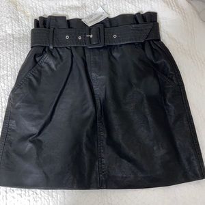 NWT South moon under leather skirt size 26